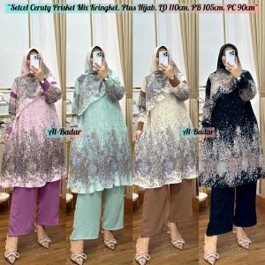 one set cerutty mix kringkel plus hijab by khasanah store46