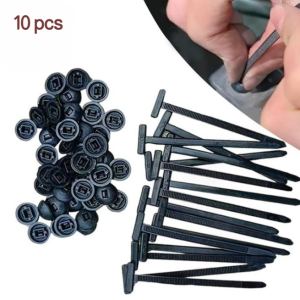 💝Universal Cable Tie Buckle for Cars and Motorcycles Self-Locking Nylon Cable Tie Buckle for Heavy Vehicles汽车摩托车通用扎带扣