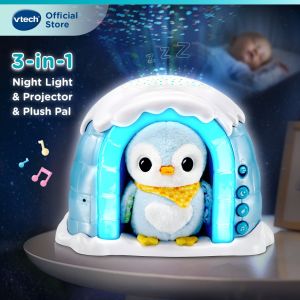 VTech Soothing Starlight Igloo New born baby soothing light projector plush toys crying sensor 0 months+ Crib mobile