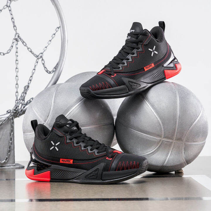 Shark grey sale basketball shoes