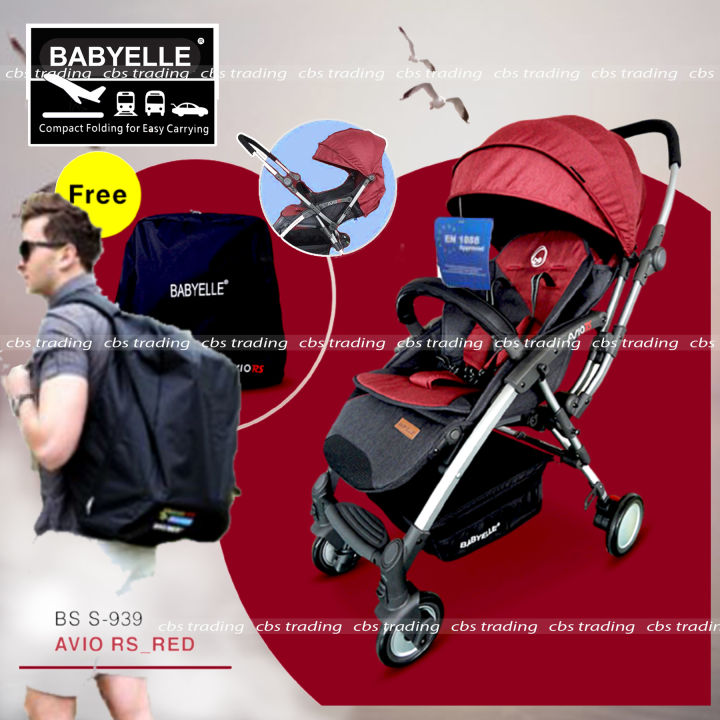 Tododo Babyelle Harga Baby Elle Avio Rs Babyelle Stroller S-939 New Avio RS With BagPack Baby Elle Kereta  Dorong Bayi Tas Ransel Lazada Indonesia