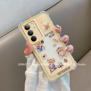 Fashion Casing Realme C75 C75x C55 Realme 14X 14 Pro+ Plus 5G 4G New Cute Cartoon Pacha Dog Kuromi Doraemon Bread Bear Laboo Anti-fall Phone Case with Lanyard 2025