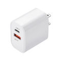 Bộ sạc PD20W Đầu sạc được chứng nhận 3C qc3.0+pd đầu sạc nhanh cổng kép. 