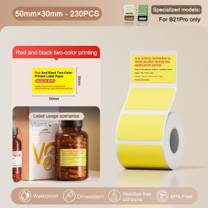 NIIMBOT B1 Pro Portable Bluetooth Thermal Label Printer Inkless Smart Maker for Barcode Date and Price Stickers