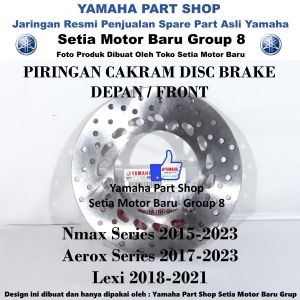 Disc Brake Piringan Cakram Depan Lexi All New Aerox Nmax N Max Old Asli Yamaha