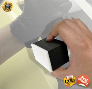 Alat Poles Kaca Glass Polish Felt Block Scrub Aplikator Pad Penghilang Jamur Waterspot Kaca Mobil Aquarium Autodetailing Premium Quality