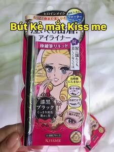 Kẻ Mắt Nước Kiss Me Eyeliner Không Trôi Nhật Bản - 3 Màu