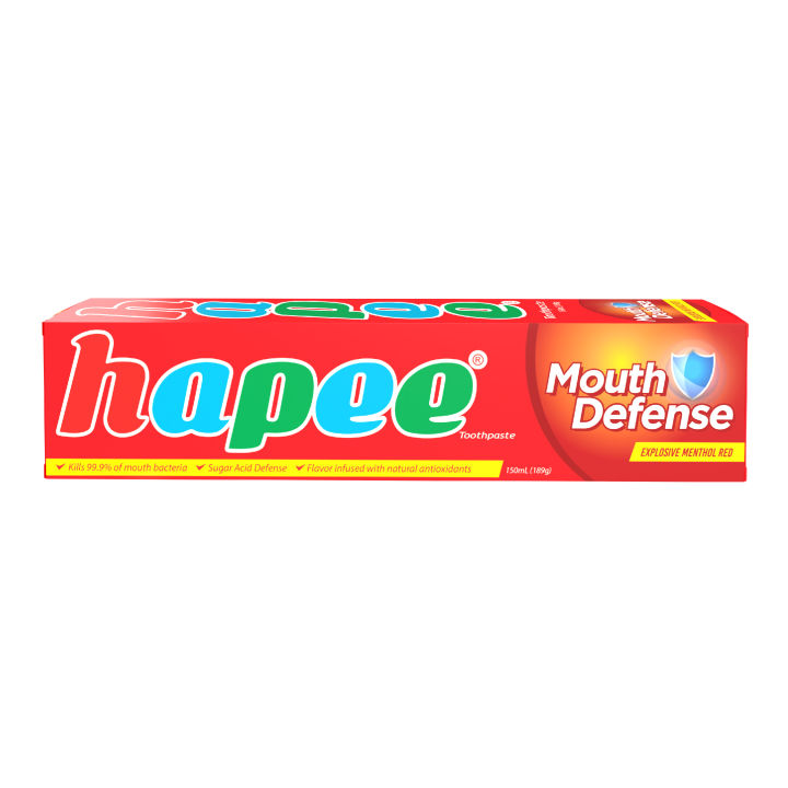 Hapee Toothpaste Explosive Menthol Red 150ml Lazada PH