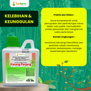 Pupuk Pestisida Topfarm / Pupuk Khusus Kacang Panjang / Obat Pembasmi Ulat Kacang Panjang / Pupuk Kacang Panjang Paling Bagus / Pupuk Booster Kacang Panjang / Obat Kacang Panjang Anti Kuning / Obat Hama Untuk Kacang Panjang