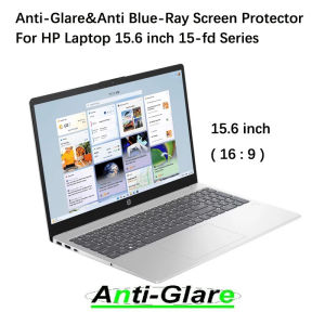 2pcs Ultra Clear Anti Glare Anti Blue Light Laptop Screen Protector for HP 15.6 Inch 15-fd0060TU 15-fd0062TU 15-fd0064TU 15-fd0068TU