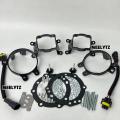IBRIGHT ZE FOG 5 - Foglamp 3inc Blue Lens universal. 