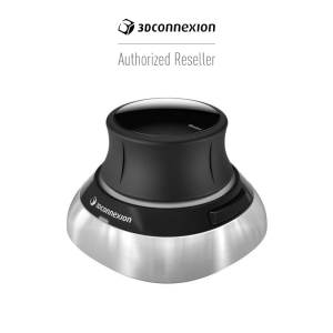 3Dconnexion SpaceMouse Wireless | Wireless Freedom | Immersive Navigation of 3D Design | Universal Receiver | Carry Case