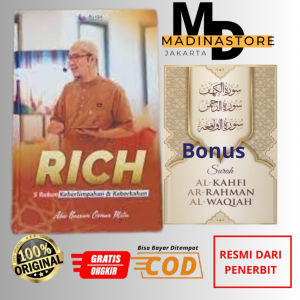 Buku Rich 5 Keberkahan & Keberlimpahan Rezeki + Bonus 3 Surat Pilihan