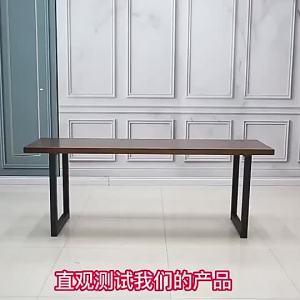 LZ-[Free Delivery] Solid Wood Nordic Study Desk Computer Home Bedroom Simple Workbench Conference Table Negotiation