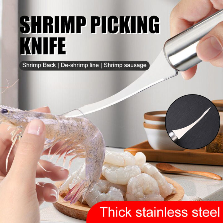 Shrimp Deveiner Tool and Peeler, Toadfish Shrimp Cleaner, 5 in 1 ...