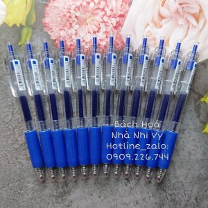 Hộp 12 cây bút gel Gstar GP 05 Hàn Quốc ngòi bi 0.5mm màu mực đẹp