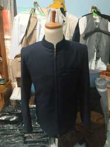 Jasket Hitam Pekat Bahan Jetblack Jas Jaket Pria Wanita By Jasco Tasik / Jasket Seragam Guru Santri