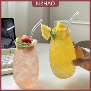 N2HAO 480ml dứa hình ly cocktail sáng tạo uống cốc trong suốt nước Thủy Tinh Rượu vang đỏ ly thủy tinh cho nhà bar bên