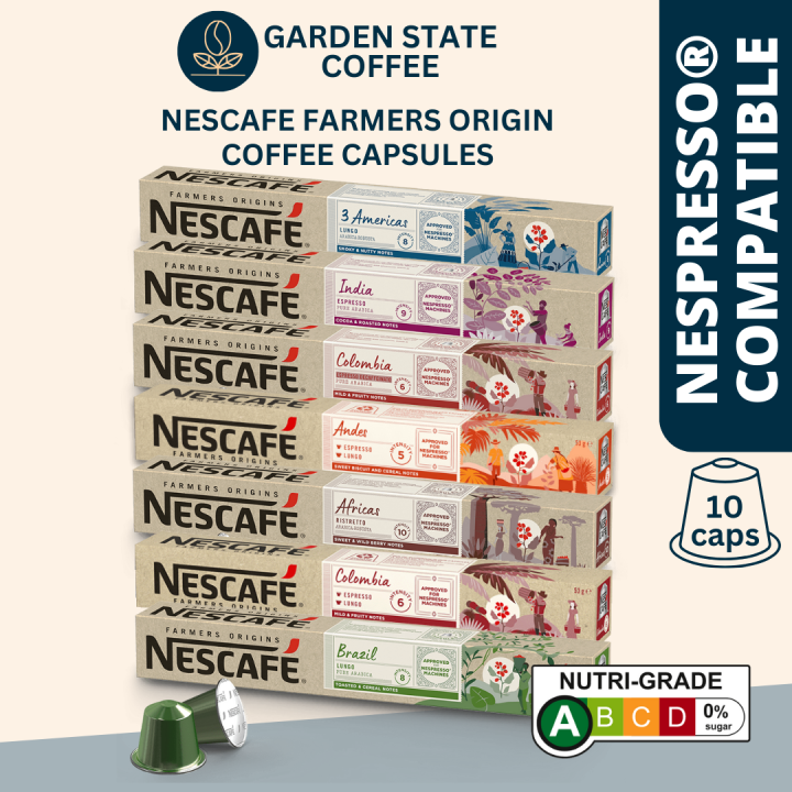 Nescafe - 10 Nespresso Original Compatible Coffee Capsules | Lazada ...