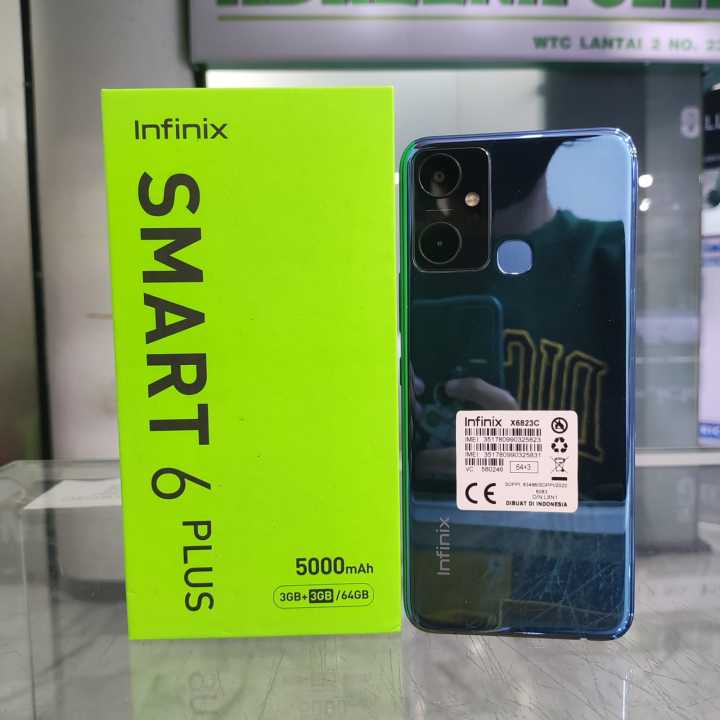 Infinix Smart 6 Plus 3GB/64GB (SECOND) | Lazada Indonesia