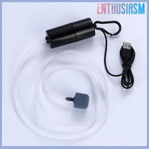 【Enthusiasm】🌟🌟【Hot Sale】🎈 Aquarium oxy máy bơm không khí Fish Tank USB im lặng Máy nén khí Aerator xách tay mini nhỏ oxygenator Aquarium phụ kiện 5V 1W