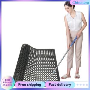 [Chinatera Flagship Store]Anti Fatigue Rubber Floor Mat Restaurant Commercial Kitchen Mat Bar Floor Mat for Entrance Garage Garden Use