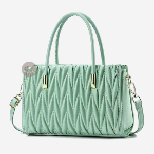 MOCO Fashion Tas Selempang Wanita Hand Bag Tekstur Timbul Zigzag 2819