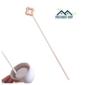 PREFERRED SHOP 1pc Drinking Straw Cleaner Brush Reusable Household Silicone Straw Cleaning Brush