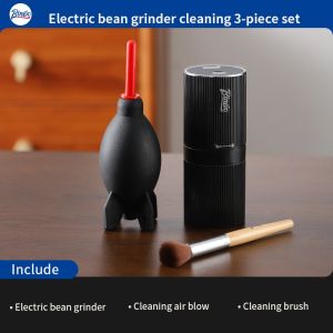 BINCOO Electric Coffee Grinder with Storage Jar SmallPortable Automatic Espresso Home Grinder