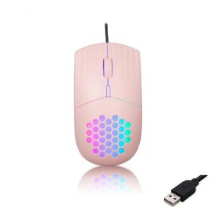Honeycomb Color Corded Mouse 3 Speed DPI1600 Adjustment Sensitivity Ergonomic For PC Computers
