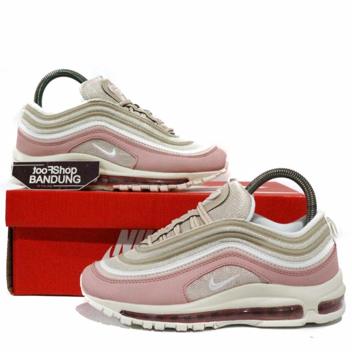 Sepatu Sneakers Wanita Air Max 97 Particle Beige Pink Size 36-40