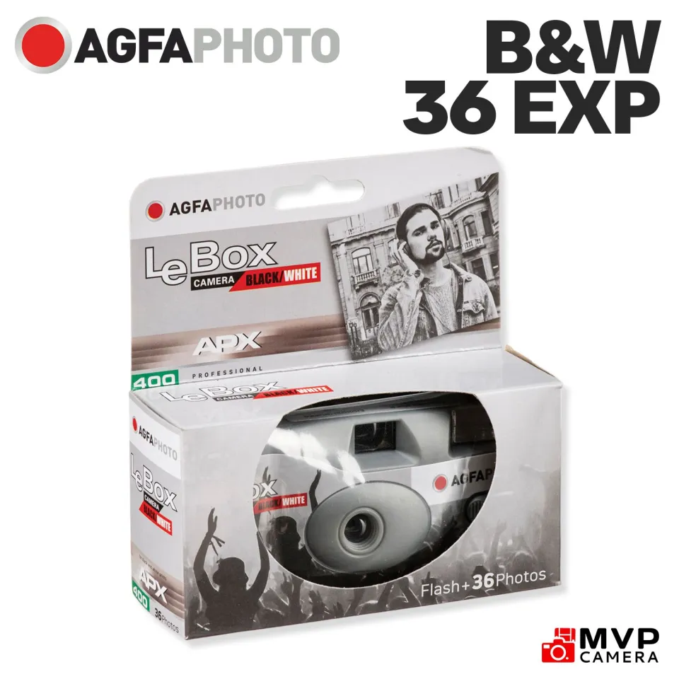 AGFAPHOTO AGFA LEBOX Ocean Outdoor Wedding B&W Disposable Film