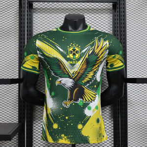 New Brazil International Main Away Player Edition Classic Jersey Neymar Short Sleeve Racing Suit High Quality Team Shirt