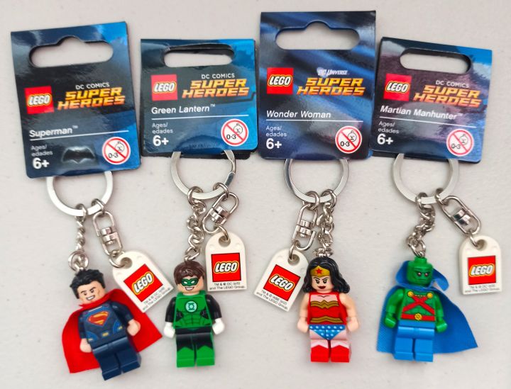 LEGO DC COMICS SUPER HEROES KEYCHAIN TOY FOR KIDS Kid-Friendly