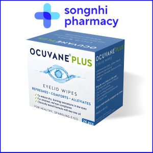 Gạc Vệ Sinh Mắt OCUVANE® PLUS Vệ Sinh Bờ Mi OCUVANE® PLUS Viêm Bờ Mi OCUVANE® PLUS [Chính hãng từ Hungary]