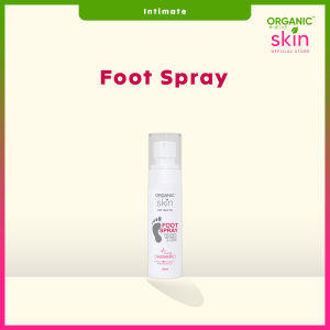 Organic Skin Japan Intimate Foot Spray 60ml with Tea Tree Oil Anti Sweat Antibacterial Anti Odor