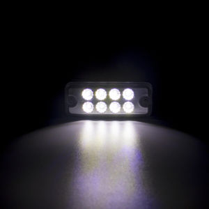 WH 2PCS LED Side Marker Light 12V 24V 8 Signal Lamp Rear Tail Light Clearance Indicator Truck Trailer Lorry Caravan Waterproof