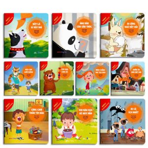 Sách - Ehon Cho Bé Từ 2 Tuổi - Combo 10 Cuốn Thế Giới Diệu Kỳ Của Bé