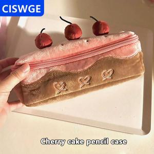 [COD] CISWGE AUTOPARTS Dễ Thương Sang Trọng Anh Đào Bánh Bút Túi Tinh Tế Lưu Trữ Công Suất Lớn Sinh Viên Tiên Tiến Văn Phòng Phẩm Hàn Quốc Văn Phòng Phẩm Bút Chì Pouch