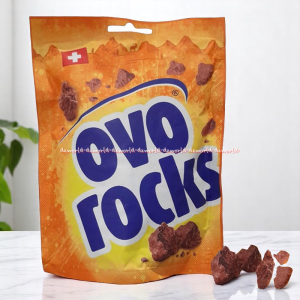 Ovo Rocks 70gr Chocovo Coklat Batu Ovomaltine Tanpa Tambahan Gula Produk Swiss