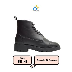 First Light - Dreux Black - Sepatu Boots Wanita Dewasa