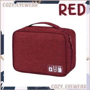 Travel Electronic Digital Gadget Storage Bag USB Cable Multifunction Carry Case Accessories Large Capacity Organizer