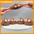 PLUMHOME Squeeze Pinch Vent Ball Decompression TPR Toys Gadgets Sticky Ball Poop Funny Tricky Adult Kids Teen Gifts Stress Reliever Toys. 