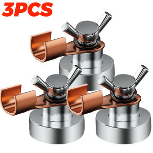 1/3Pcs Magnetic Welding Ground Clamp Strong Gripping Quick Release Magnetic Holders Multi-angle Welding Stability Clamps Repair Kits