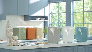 UPANG PLUS 6+3 LED STERILIZER AND DRYER 28L DISINFECTION CABINET (Celadon Blue, Sage Green, Nordic Grey)