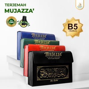 Asy Syifa - Al Quran Per Juz Terjemah Mujazza Warna Ukuran Standart B5 /Al Quran Hafalan /Gratis Dzikir pagi petang
