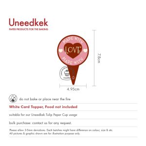 Uneedkek Cake Topper Hiasan Kek Party Decorations 1pc