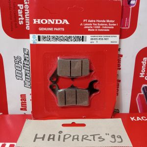 Kanvas rem depan cakram padset brake Sonic 150R K56 (2015-Sekarang) Supra GTR K56F (2016-2019) Supra GTR K56W (2019-Sekarang) original honda 06455K56N01