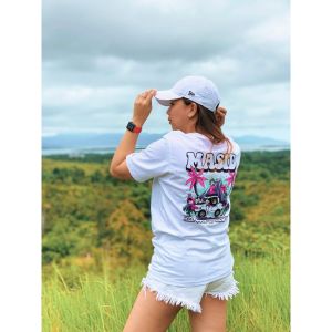MASID CLOTHING V1-V20 V2 Time You Enjoy Wasting Is Not Wasted Time by Geo Ong - All Good in the Hood (AGITH) Fashion for Man Woman Oversized Tshirts Black and White T-shirt High Quality Tops shirts Back Tee