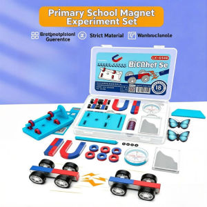 Magnet Physical Experiment Science Magnetic Power Electrical Circuit Compass Kit Toy